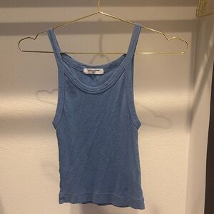 perfectwhitetee Sky Blue Tank Top